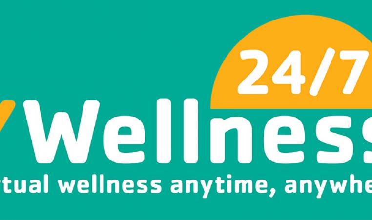 Y wellness 24/7 logo on green